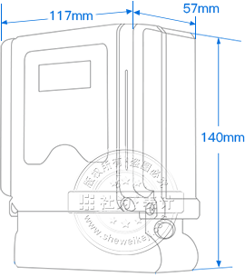 威胜DDSY102-K3手工测绘图