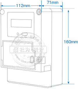 威胜DDSF102-Z手工测绘图
