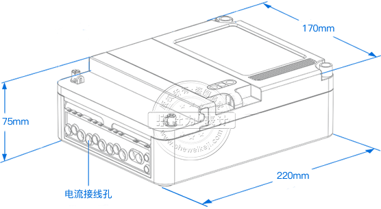 威胜DSSD331-MC3手工测绘图