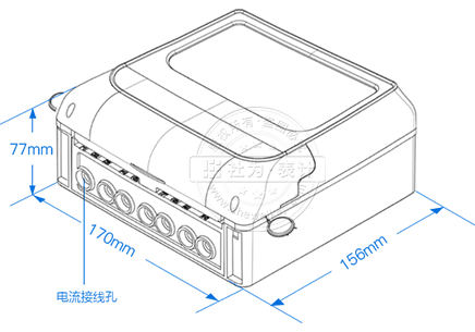 威胜DTS343-3手工测绘图