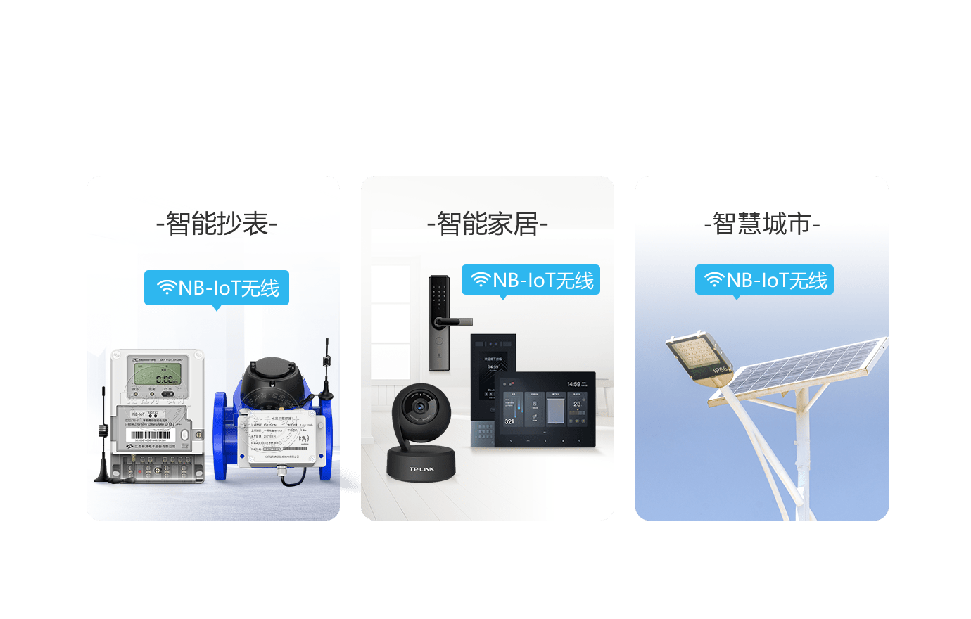 广泛应用于智能抄表、智能家居、智慧城市等项目