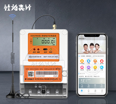 社为DDS1980单相4G智能电表
